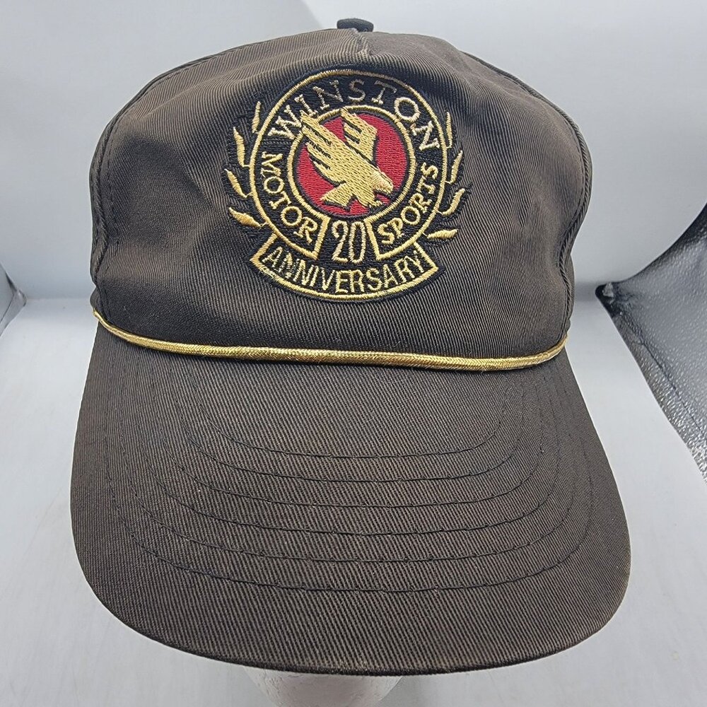Winston Motor Sports 20th Anniversary Snapback Hat By Annco Outdoors Casual